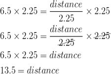 Concept Applications of One-Step Equations