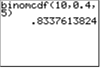 Concept Binomcdf Function