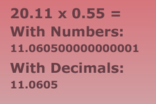 Concept Decimal Comparisons without Rounding
