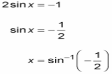 Concept Definition of Inverse Reciprocal Trig Functions