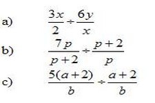 Concept Division of Rational Expressions