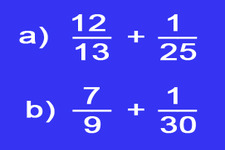 Concept Estimation of Sums of Mixed Numbers and Fractions