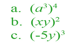 Concept Exponential Terms Raised to an Exponent
