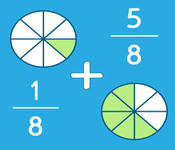 Concept Fraction Comparison with Lowest Common Denominators
