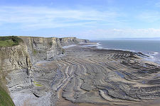 Concept Landforms from Erosion and Deposition by Gravity