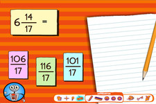 Concept Mixed Number and Fraction Estimation