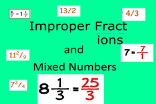 Concept Mixed Numbers as Improper Fractions