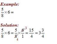 Concept Multiplication of Fractions by Whole Numbers