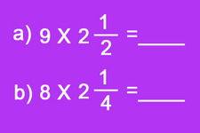 Concept Products of Mixed Numbers