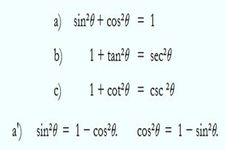 Concept Pythagorean Identities