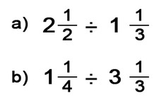 Concept Quotients of Mixed Numbers