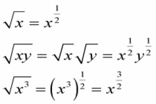 Concept Raising a Product or Quotient to a Power