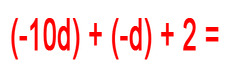 Concept Simplify Variable Expressions Involving Integer Addition