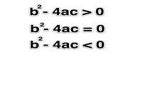 Concept Solutions Using the Discriminant
