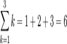 Concept Sum Notation and Properties of Sigma