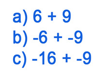 Concept Sums of Integers with the Same Sign