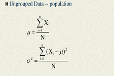 Concept Ungrouped Data to Find the Mean
